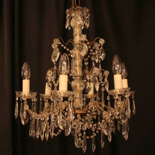 Pretty Italian 6 Light Chandelier
