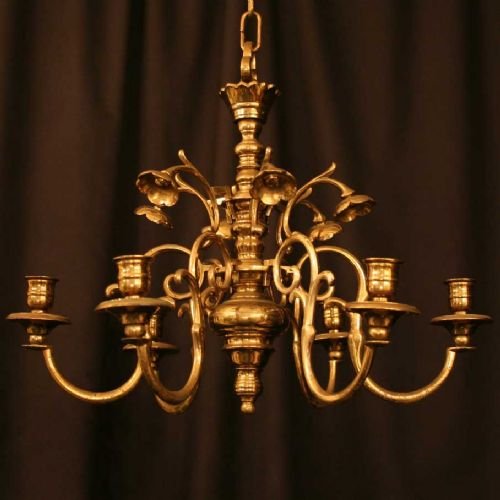 Flemish 6 Light Candle Chandelier