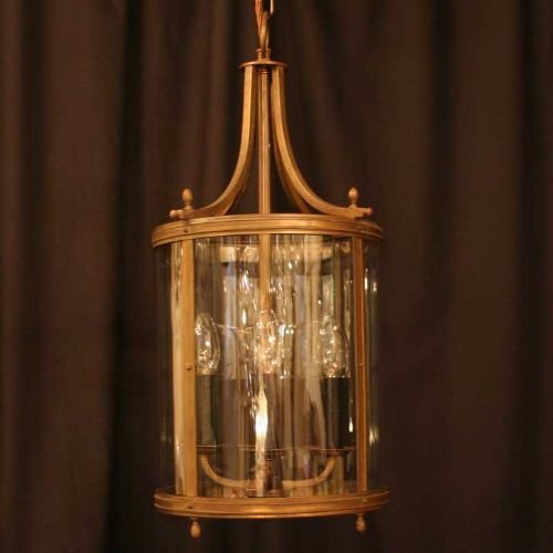 French Gilded 4 Light Hall Lantern