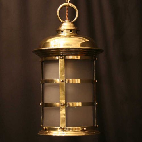 English Arts & Crafts Antique Hall Lantern