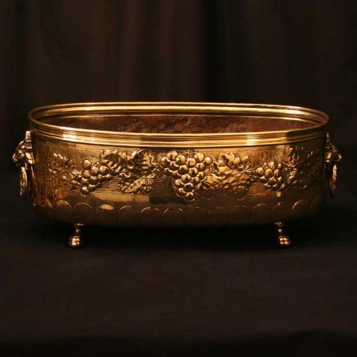A French Brass Decorative Antique Jardinière