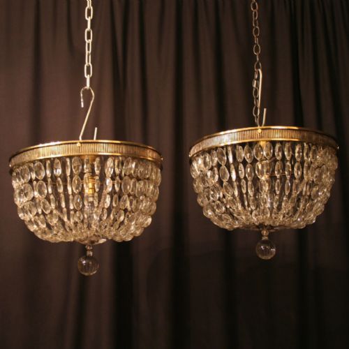 A French Pair of Brass Antique Plaffoniers