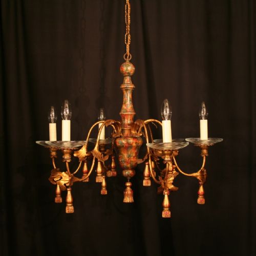 A Florentine 6 Light Decorative Chandelier