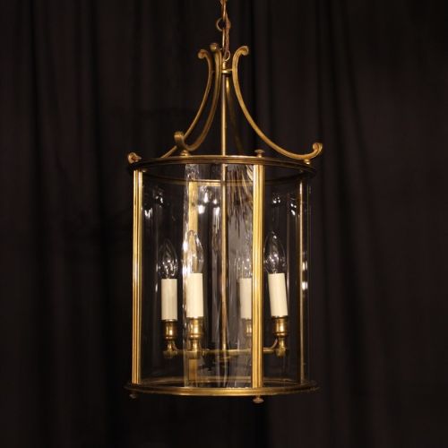 A French Bronze Four Light Antique Lantern