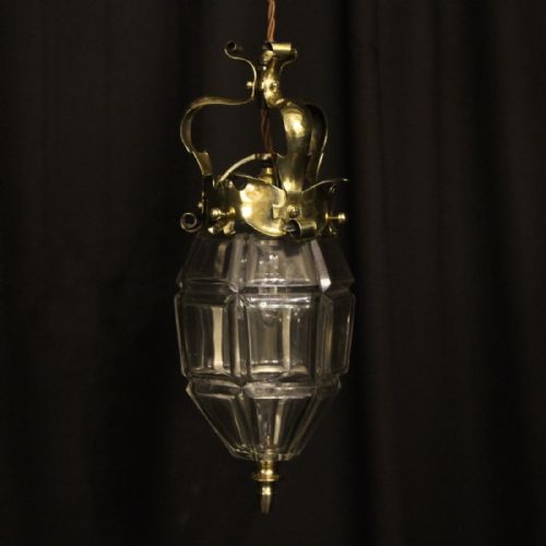 English Art Nouveau Antique Light
