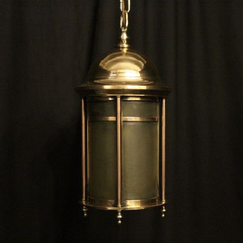 English Bronze Exterior Antique Lantern