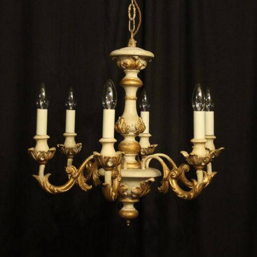 Florentine 6 Light Polychrome Chandelier