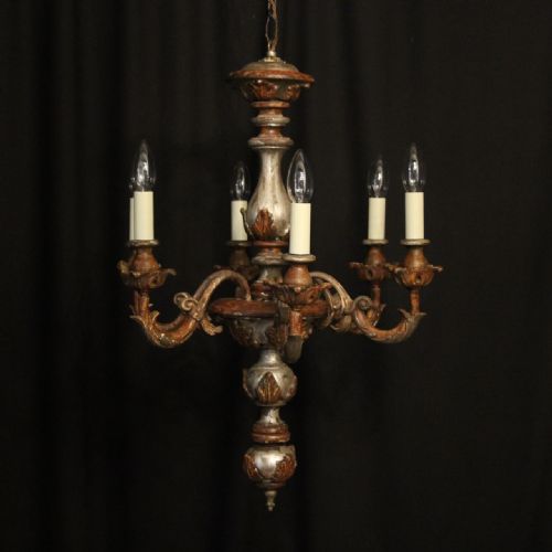 Florentine 6 Light Polychrome Chandelier