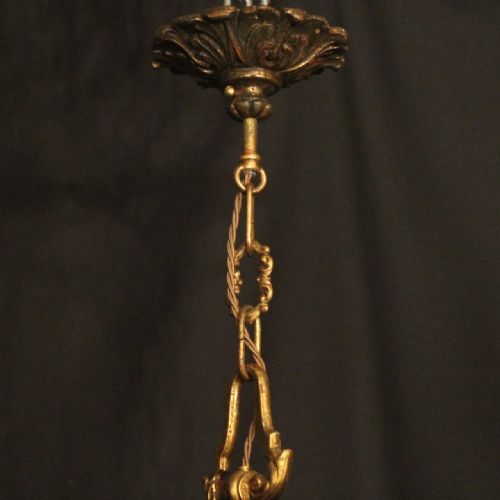 FLORENTINE 12 LIGHT POLYCHROME CHANDELIER - ADDITIONAL PHOTO 9