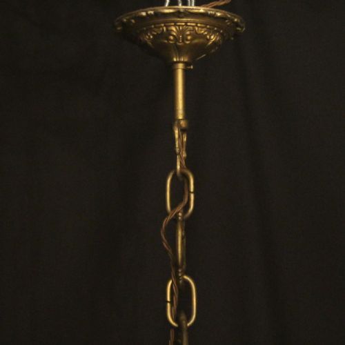 ITALIAN GILLDED BRONZE CRYSTAL 21 LIGHT ANTIQUE CHANDELIER - ADDITIONAL PHOTO 9