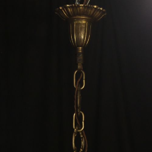 FRENCH GILDED BRONZE CRYSTAL 16 LIGHT ANTIQUE CHANDELIER - ADDITIONAL PHOTO 9