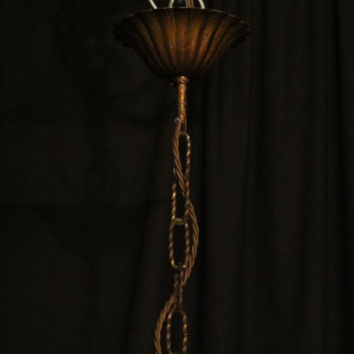 FLORENTINE 15 LIGHT DOUBLE TIERED POLYCHROME CHANDELIER - ADDITIONAL PHOTO 9