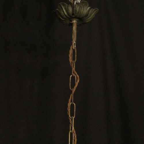 FLORENTINE 18 LIGHT DOUBLE TIERED POLYCHROME CHANDELIER - ADDITIONAL PHOTO 9