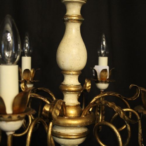 FLORENTINE 6 LIGHT POLYCHROME CHANDELIER - ADDITIONAL PHOTO 3