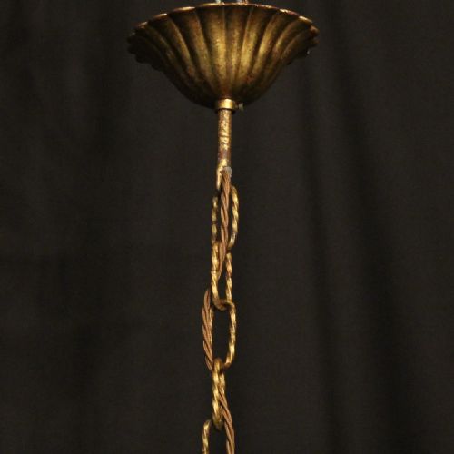 FLORENTINE 6 LIGHT POLYCHROME CHANDELIER - ADDITIONAL PHOTO 9