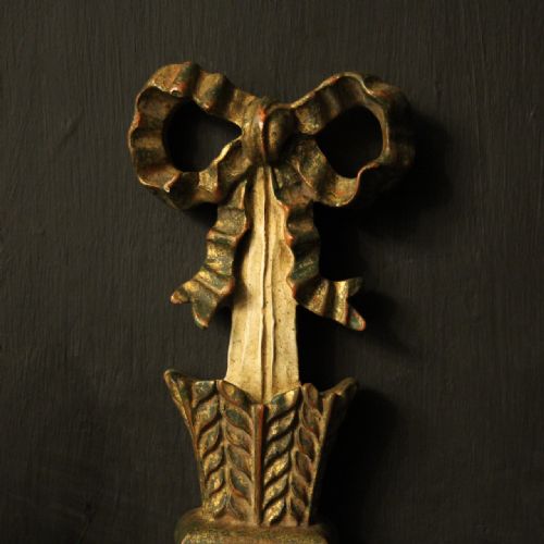 ITALIAN PAIR OF GILTWOOD PALLADIO WALL LIGHTS - ADDITIONAL PHOTO 9
