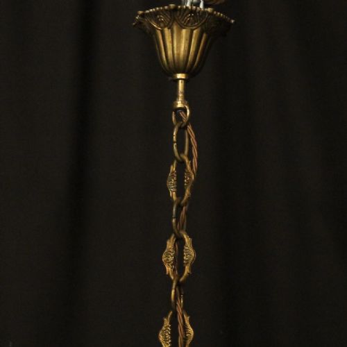 ITALIAN GILDED 15 LIGHT DOUBLE TIERED ANTIQUE CHANDELIER - ADDITIONAL PHOTO 9