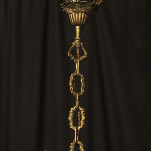 FRENCH GILDED BRONZE CRYSTAL 12 LIGHT ANTIQUE CHANDELIER - ADDITIONAL PHOTO 8