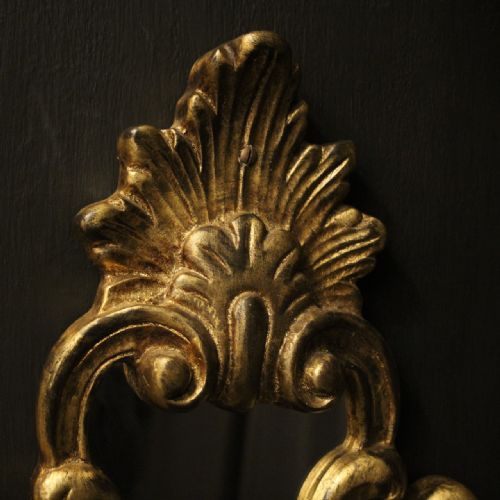 ITALIAN PAIR GILTWOOD TWIN ARM GIRANDOLES - ADDITIONAL PHOTO 2