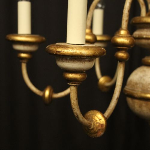 FLORENTINE 6 LIGHT POLYCHROME CHANDELIER - ADDITIONAL PHOTO 2