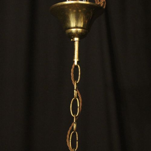 FRENCH GILDED BRONZE 8 LIGHT CHANDELIER - ADDITIONAL PHOTO 9