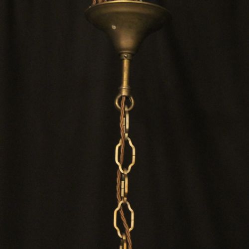 FLORENTINE 8 LIGHT POLYCHROME CHANDELIER - ADDITIONAL PHOTO 9