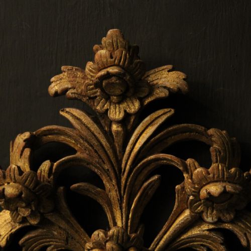 FRENCH PAIR OF GILTWOOD ANTIQUE WALL LIGHTS - ADDITIONAL PHOTO 8