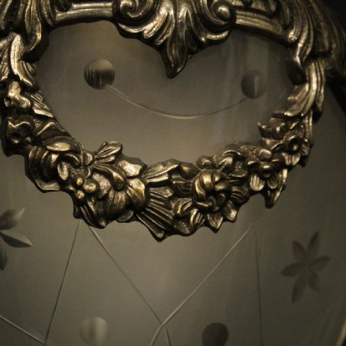 ITALIAN SILVER GILDED SINGLE LIGHT HALL LANTERN - ADDITIONAL PHOTO 6