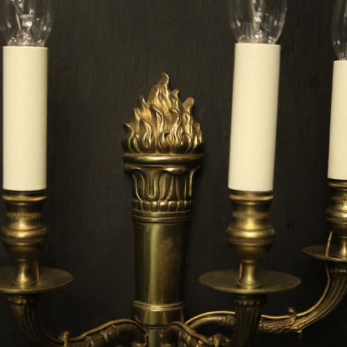 FRENCH 19TH CENTURY ANTIQUE WALL SCONCES - ADDITIONAL PHOTO 6