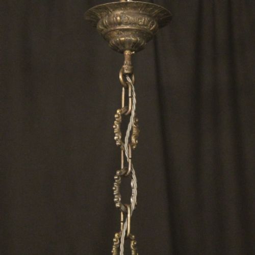 FRENCH SILVER GILDED BRONZE CRYSTAL 15 LIGHT CHANDELIER - ADDITIONAL PHOTO 9