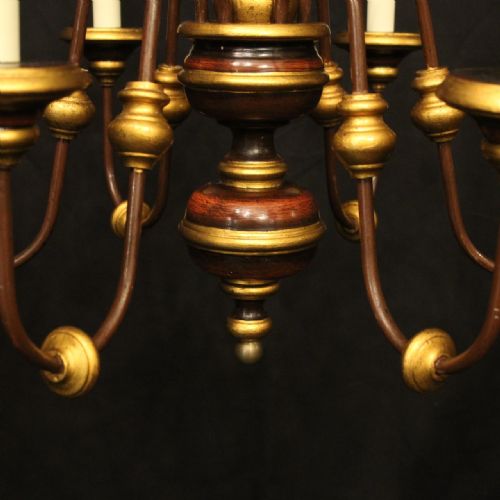 FLORENTINE 6 LIGHT POLYCHROME CHANDELIER - ADDITIONAL PHOTO 6