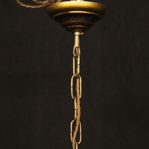 FLORENTINE 6 LIGHT POLYCHROME CHANDELIER - ADDITIONAL PHOTO 9