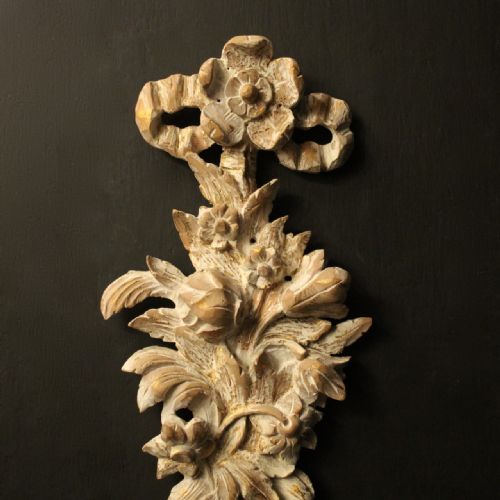 ITALIAN LARGE PAIR OF POLYCHROME WALL LIGHTS - ADDITIONAL PHOTO 4