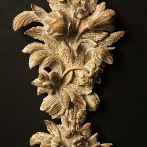 ITALIAN LARGE PAIR OF POLYCHROME WALL LIGHTS - ADDITIONAL PHOTO 6