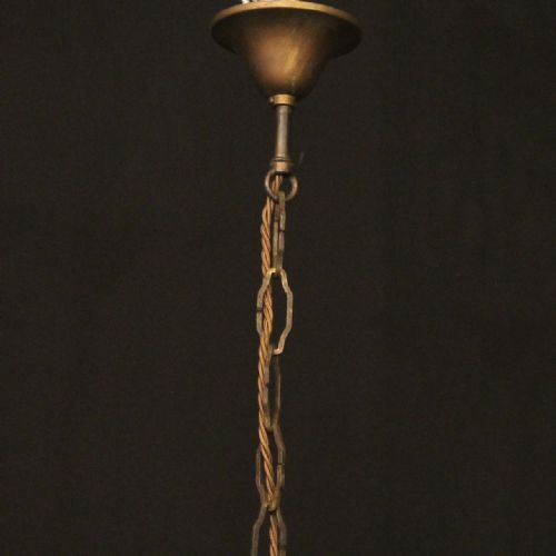 FLORENTINE 8 LIGHT POLYCHROME CHANDELIER - ADDITIONAL PHOTO 9