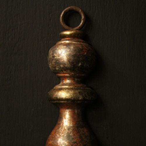 ITALIAN PAIR OF POLYCHROME TWIN ARM WALL LIGHTS - ADDITIONAL PHOTO 9