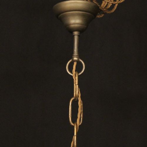 FRENCH 15 LIGHT GILDED CRYSTAL ANTIQUE CHANDELIER - ADDITIONAL PHOTO 9