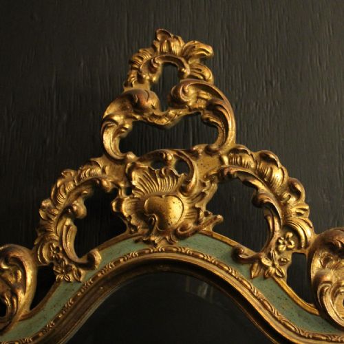 ITALIAN FLORENTINE GILDED BEVELLED MIRROR - ADDITIONAL PHOTO 2