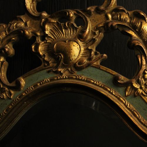 ITALIAN FLORENTINE GILDED BEVELLED MIRROR - ADDITIONAL PHOTO 3