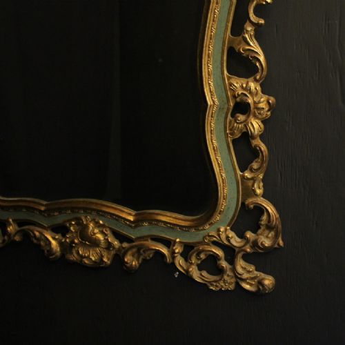 ITALIAN FLORENTINE GILDED BEVELLED MIRROR - ADDITIONAL PHOTO 7