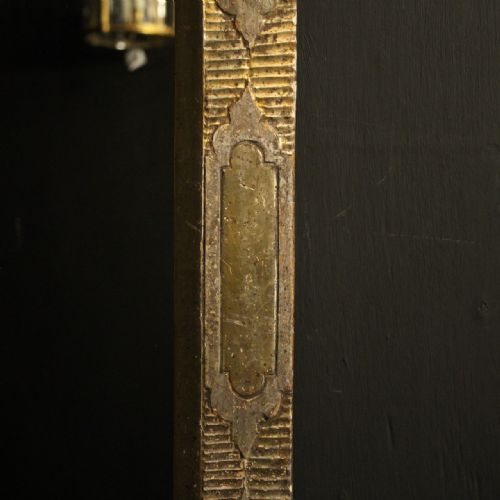 FRENCH LATE 19TH C GILDED ANTIQUE MIRROR - ADDITIONAL PHOTO 5