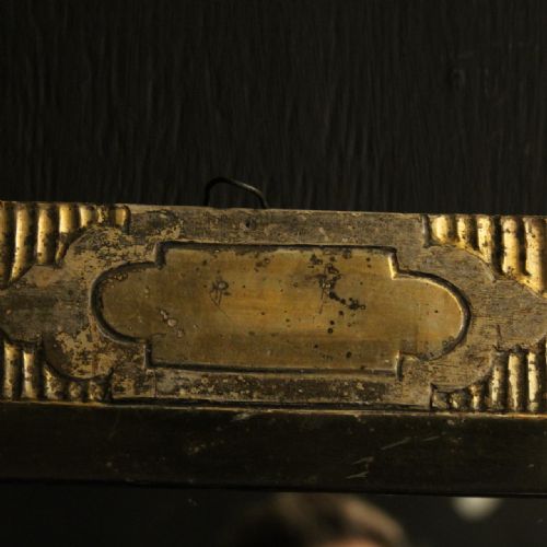 FRENCH LATE 19TH C GILDED ANTIQUE MIRROR - ADDITIONAL PHOTO 7