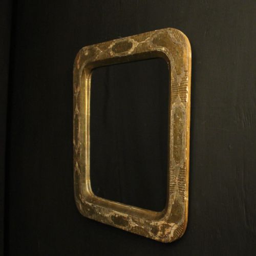 FRENCH LATE 19TH C GILDED ANTIQUE MIRROR - ADDITIONAL PHOTO 9