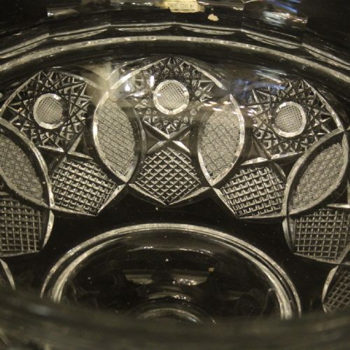 FRENCH CRYSTAL BOWL ON BRONZE BASE - ADDITIONAL PHOTO 5