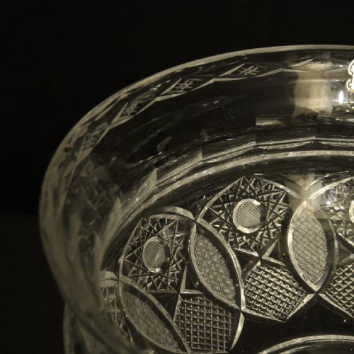 FRENCH CRYSTAL BOWL ON BRONZE BASE - ADDITIONAL PHOTO 7