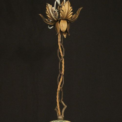 FLORENTINE 6 LIGHT POLYCHROME WOODEN CHANDELIER - ADDITIONAL PHOTO 9