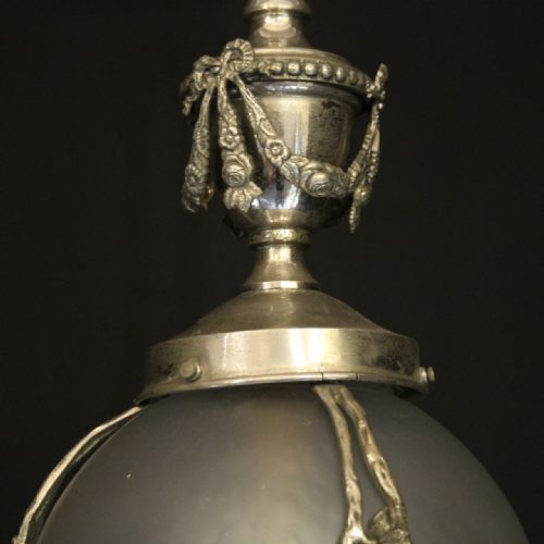 FRENCH SILVER GILDED CHERUB LIGHT FITTING - ADDITIONAL PHOTO 8