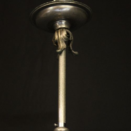 FRENCH SILVER GILDED CHERUB LIGHT FITTING - ADDITIONAL PHOTO 9