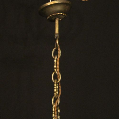 FRENCH TENT WATERFALL SINGLE LIGHT CHANDELIER - ADDITIONAL PHOTO 9