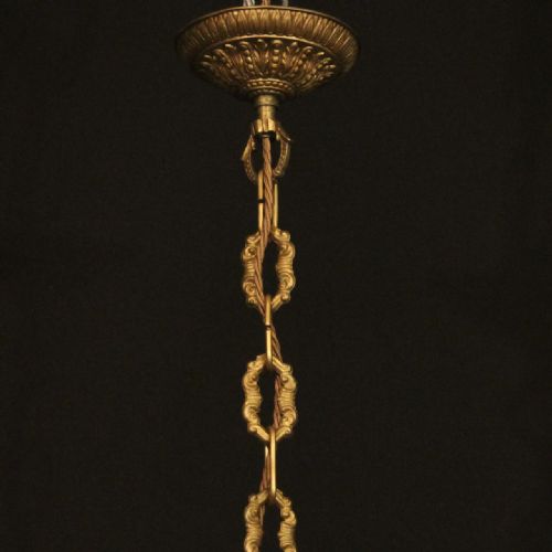FRENCH PAIR OF 12 LIGHT DOUBLE TIERED CHANDELIERS - ADDITIONAL PHOTO 9